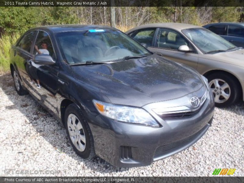 Magnetic Gray Metallic / Ash 2011 Toyota Camry Hybrid