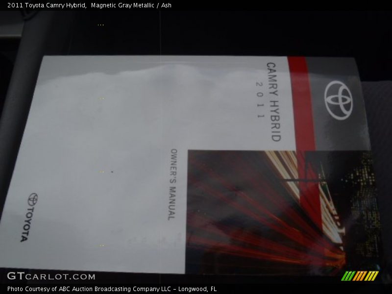 Magnetic Gray Metallic / Ash 2011 Toyota Camry Hybrid