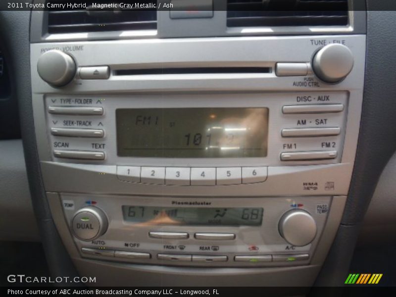 Magnetic Gray Metallic / Ash 2011 Toyota Camry Hybrid