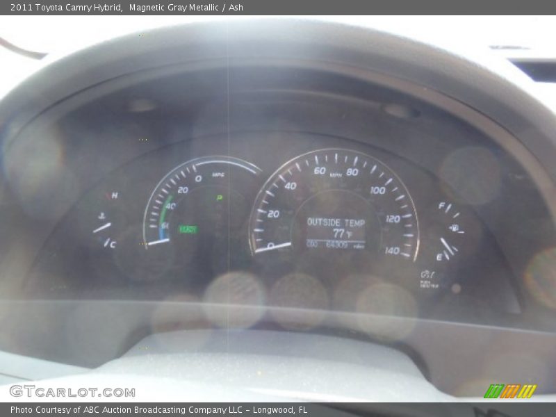 Magnetic Gray Metallic / Ash 2011 Toyota Camry Hybrid