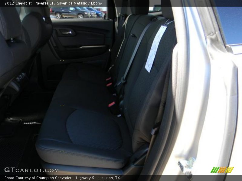 Silver Ice Metallic / Ebony 2012 Chevrolet Traverse LT