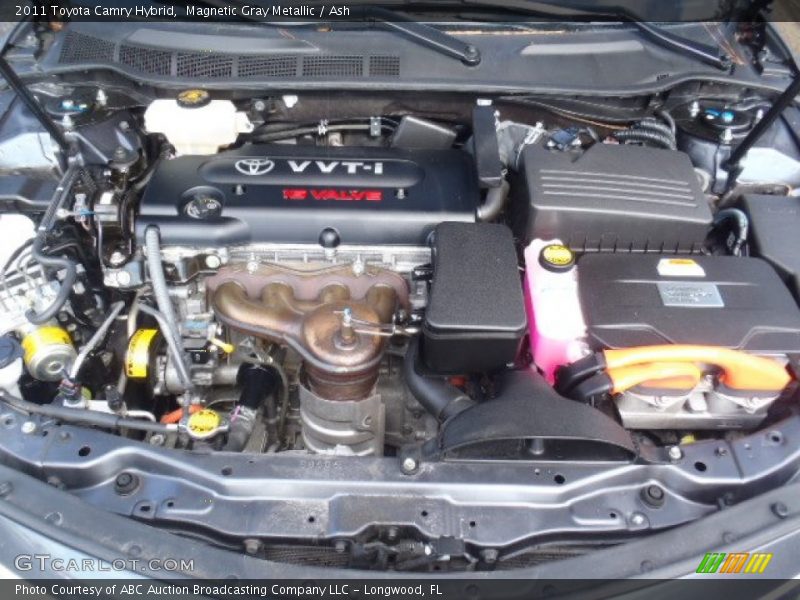 Magnetic Gray Metallic / Ash 2011 Toyota Camry Hybrid