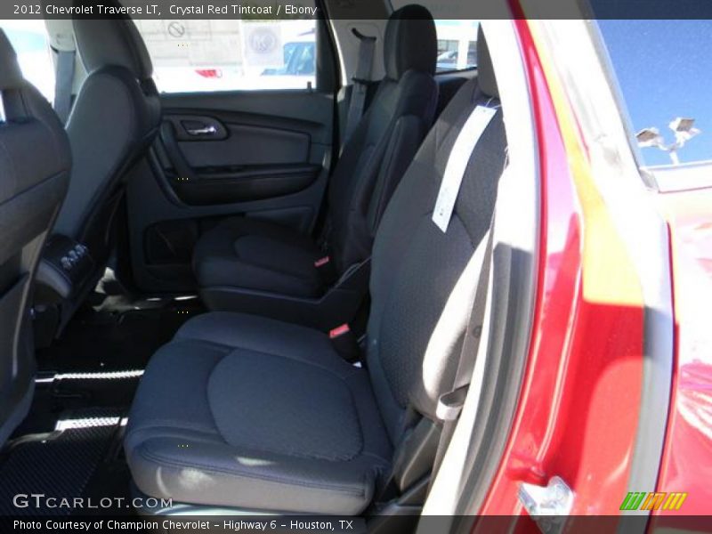 Crystal Red Tintcoat / Ebony 2012 Chevrolet Traverse LT