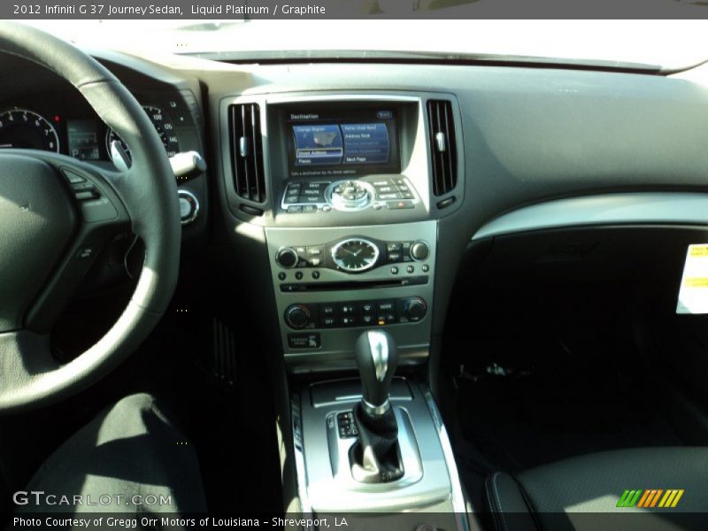 Liquid Platinum / Graphite 2012 Infiniti G 37 Journey Sedan