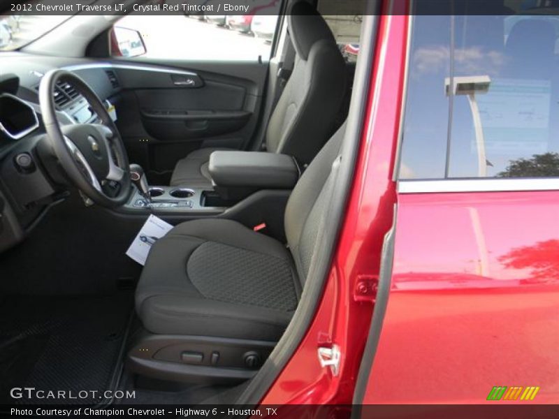 Crystal Red Tintcoat / Ebony 2012 Chevrolet Traverse LT
