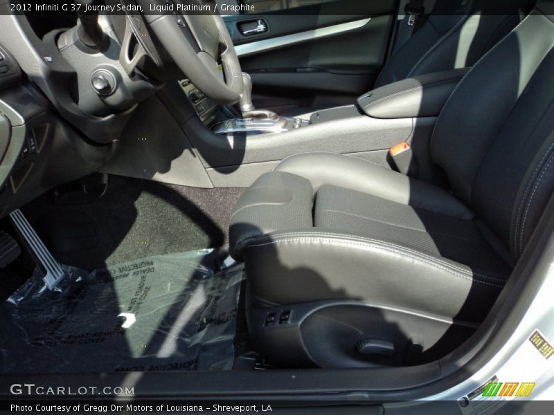 Liquid Platinum / Graphite 2012 Infiniti G 37 Journey Sedan