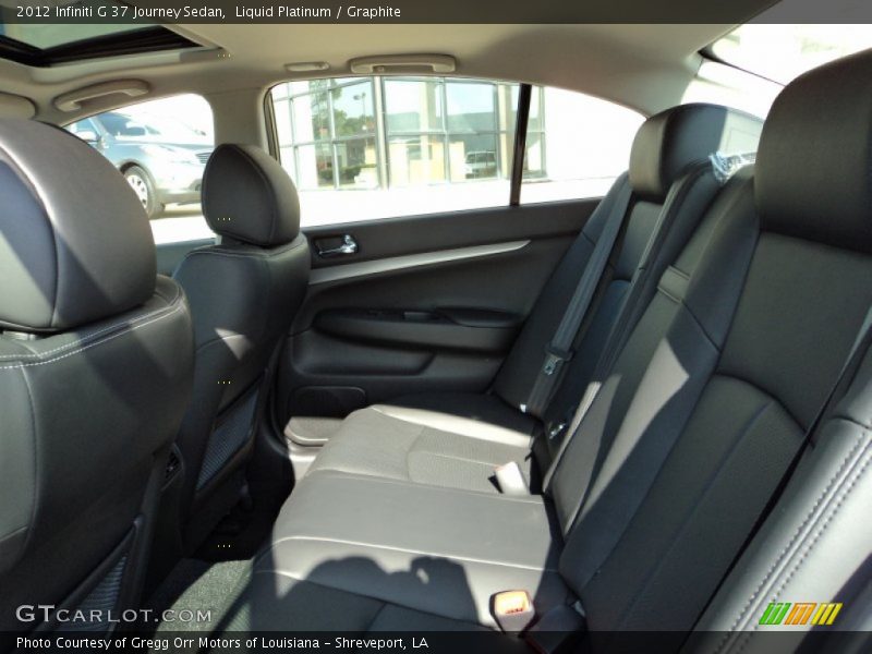 Liquid Platinum / Graphite 2012 Infiniti G 37 Journey Sedan