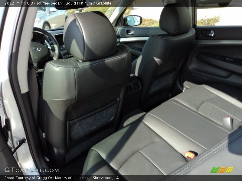 Liquid Platinum / Graphite 2012 Infiniti G 37 Journey Sedan