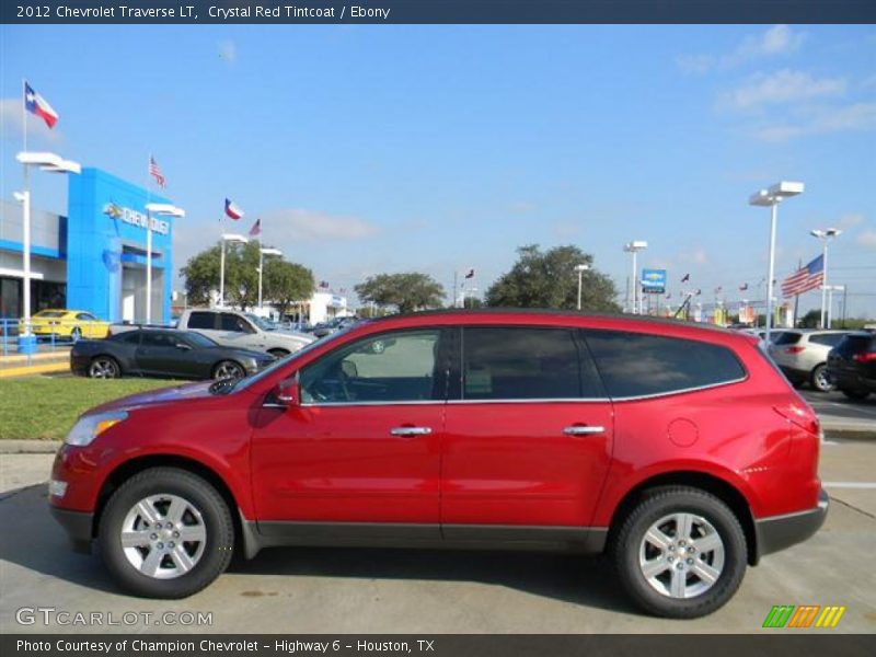  2012 Traverse LT Crystal Red Tintcoat