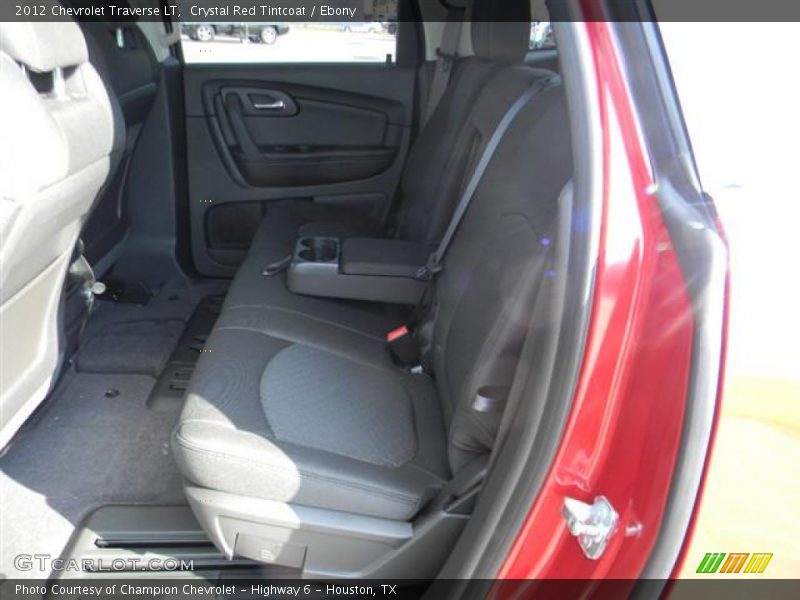 Crystal Red Tintcoat / Ebony 2012 Chevrolet Traverse LT
