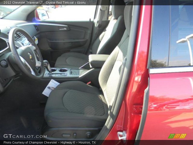 Crystal Red Tintcoat / Ebony 2012 Chevrolet Traverse LT