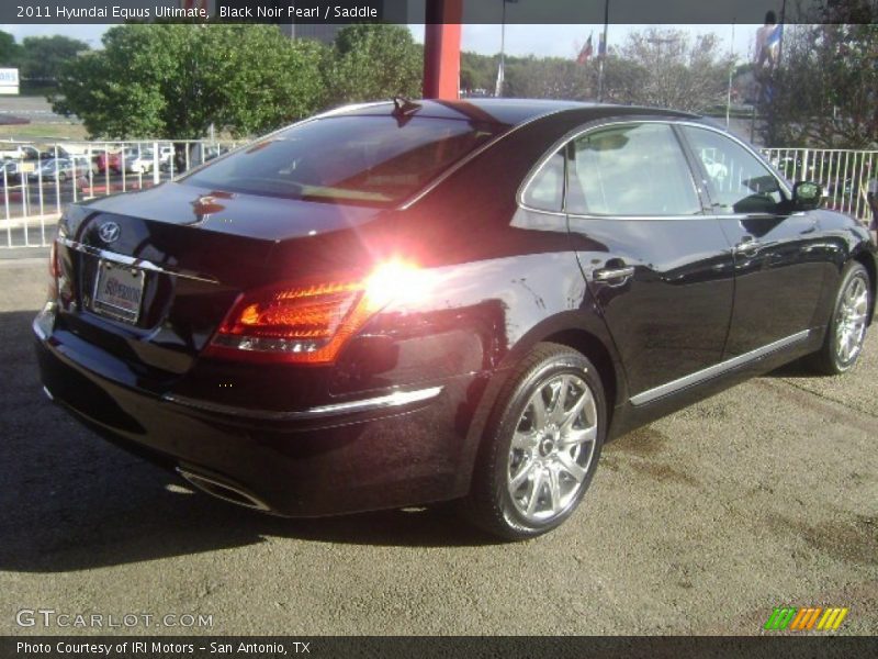 Black Noir Pearl / Saddle 2011 Hyundai Equus Ultimate