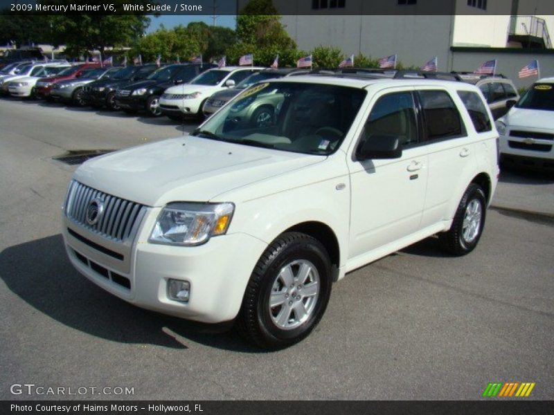 White Suede / Stone 2009 Mercury Mariner V6