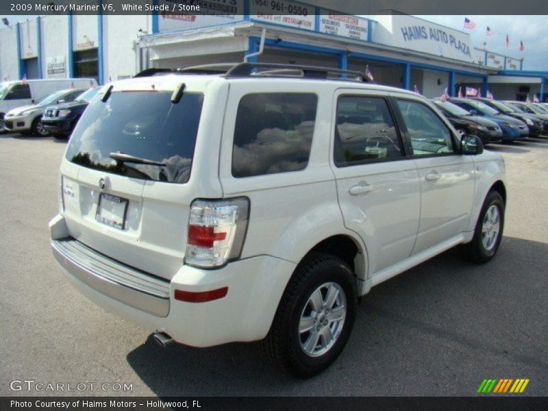 White Suede / Stone 2009 Mercury Mariner V6