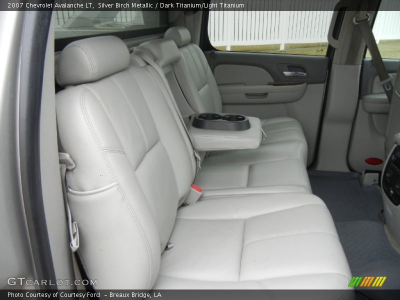 Silver Birch Metallic / Dark Titanium/Light Titanium 2007 Chevrolet Avalanche LT