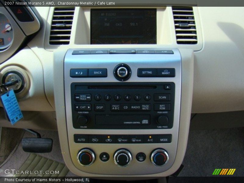 Chardonnay Metallic / Cafe Latte 2007 Nissan Murano S AWD