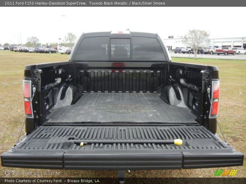 Tuxedo Black Metallic / Black/Silver Smoke 2011 Ford F150 Harley-Davidson SuperCrew