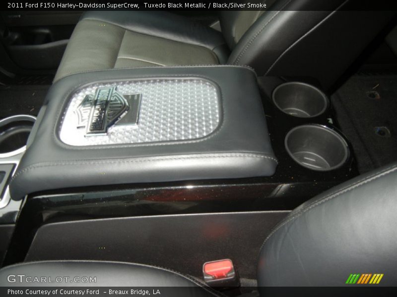 Tuxedo Black Metallic / Black/Silver Smoke 2011 Ford F150 Harley-Davidson SuperCrew