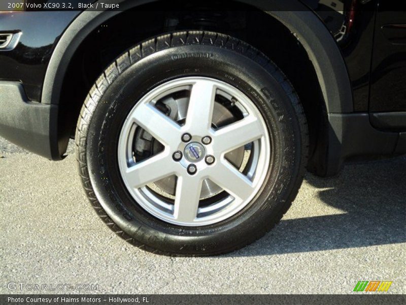 Black / Taupe 2007 Volvo XC90 3.2