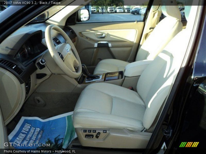 Black / Taupe 2007 Volvo XC90 3.2