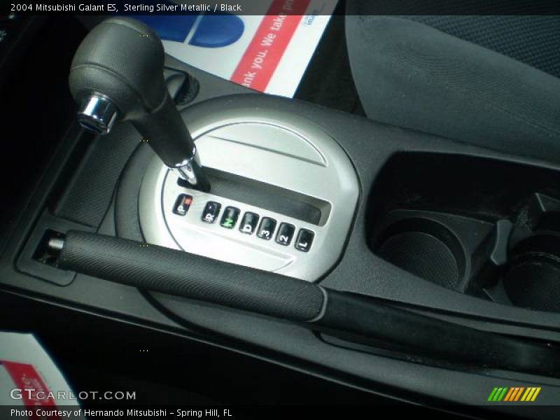 Sterling Silver Metallic / Black 2004 Mitsubishi Galant ES