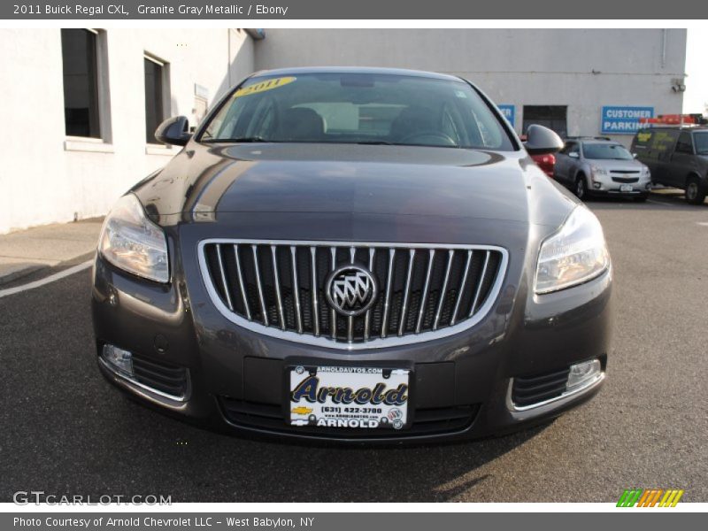 Granite Gray Metallic / Ebony 2011 Buick Regal CXL