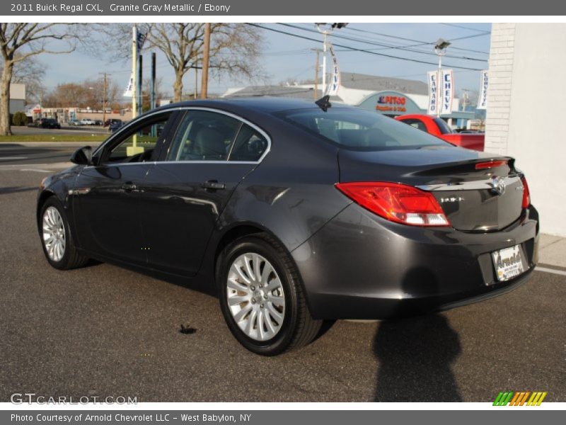 Granite Gray Metallic / Ebony 2011 Buick Regal CXL