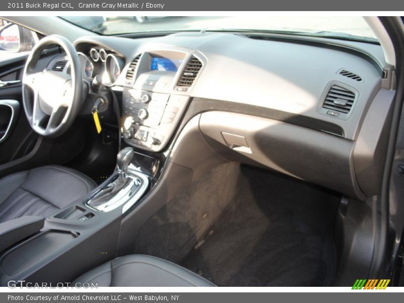 Granite Gray Metallic / Ebony 2011 Buick Regal CXL