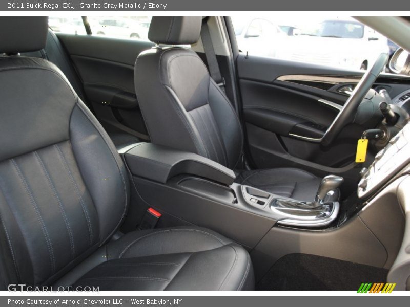 Granite Gray Metallic / Ebony 2011 Buick Regal CXL