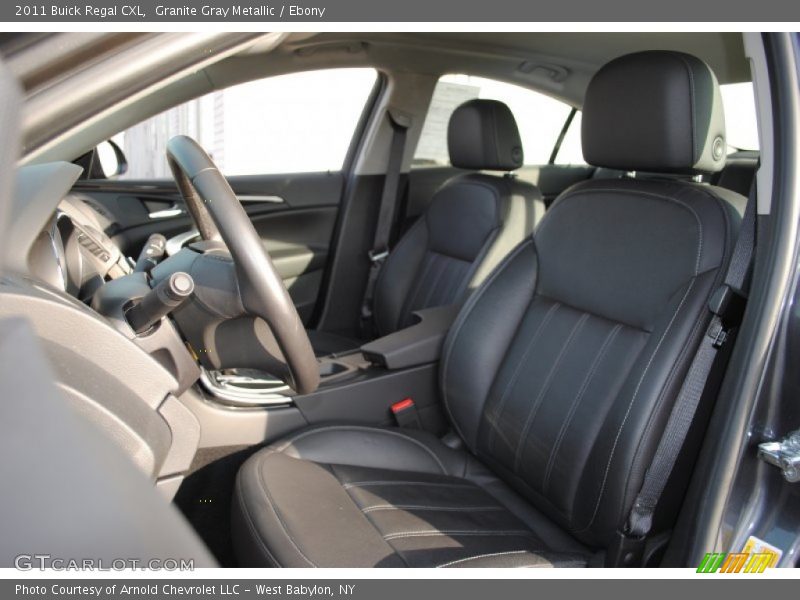 Granite Gray Metallic / Ebony 2011 Buick Regal CXL