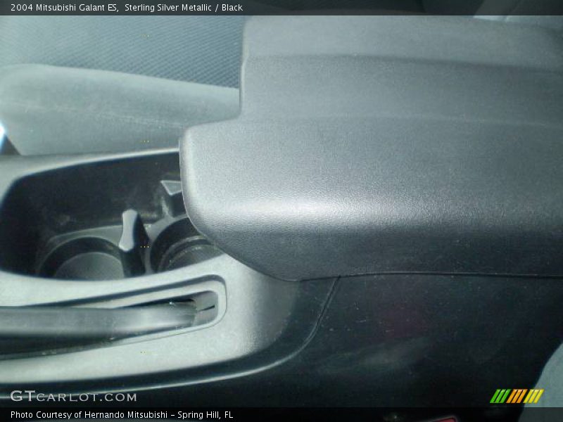Sterling Silver Metallic / Black 2004 Mitsubishi Galant ES