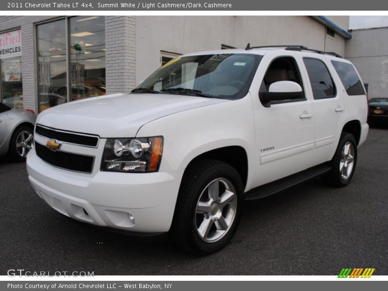 Summit White / Light Cashmere/Dark Cashmere 2011 Chevrolet Tahoe LT 4x4