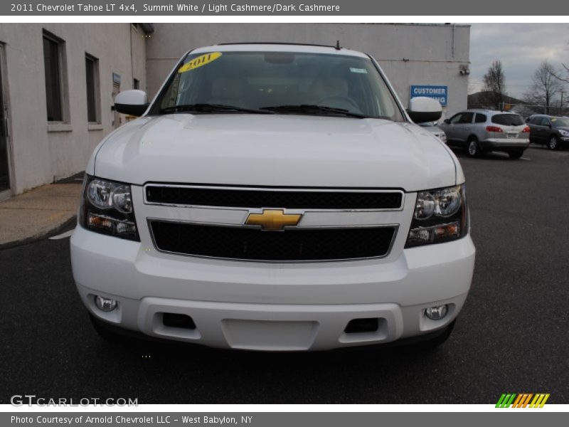 Summit White / Light Cashmere/Dark Cashmere 2011 Chevrolet Tahoe LT 4x4