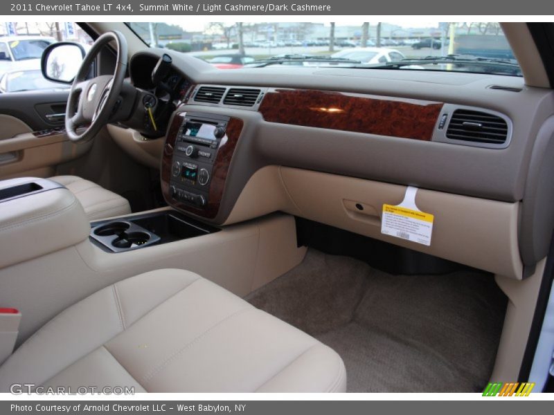 Summit White / Light Cashmere/Dark Cashmere 2011 Chevrolet Tahoe LT 4x4