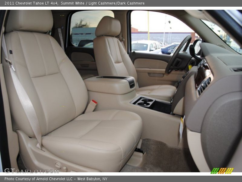 Summit White / Light Cashmere/Dark Cashmere 2011 Chevrolet Tahoe LT 4x4
