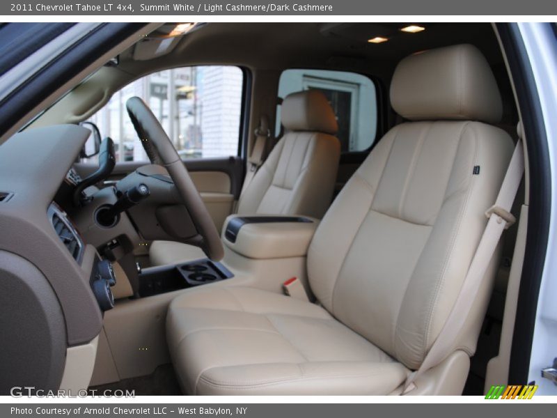 Summit White / Light Cashmere/Dark Cashmere 2011 Chevrolet Tahoe LT 4x4