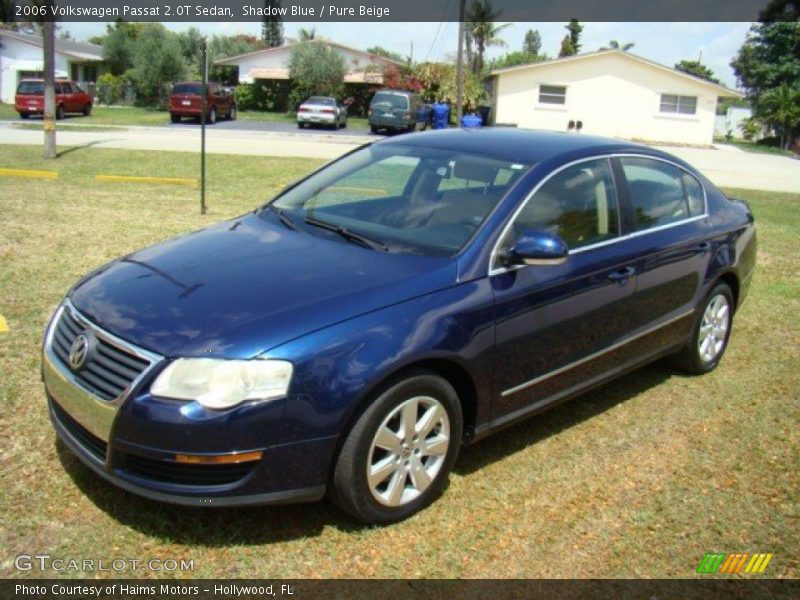 Shadow Blue / Pure Beige 2006 Volkswagen Passat 2.0T Sedan