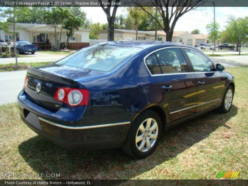 Shadow Blue / Pure Beige 2006 Volkswagen Passat 2.0T Sedan