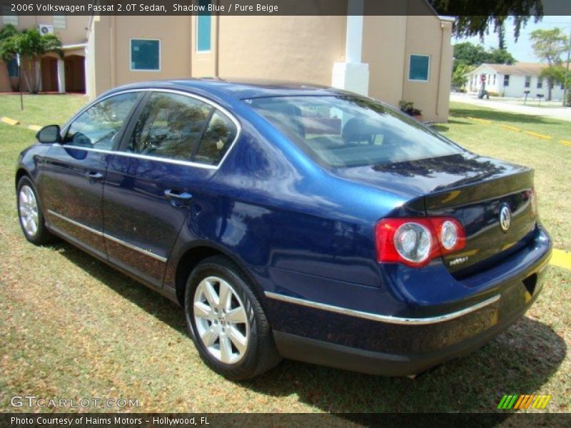 Shadow Blue / Pure Beige 2006 Volkswagen Passat 2.0T Sedan