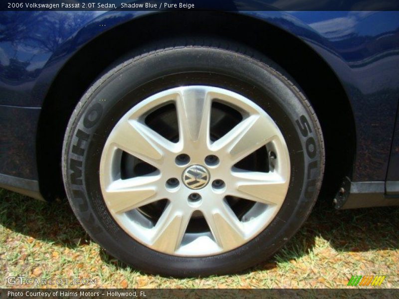 Shadow Blue / Pure Beige 2006 Volkswagen Passat 2.0T Sedan