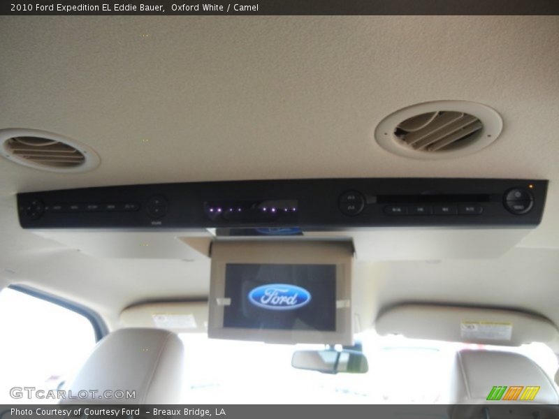 Oxford White / Camel 2010 Ford Expedition EL Eddie Bauer