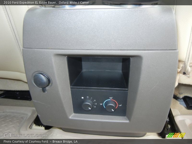 Oxford White / Camel 2010 Ford Expedition EL Eddie Bauer