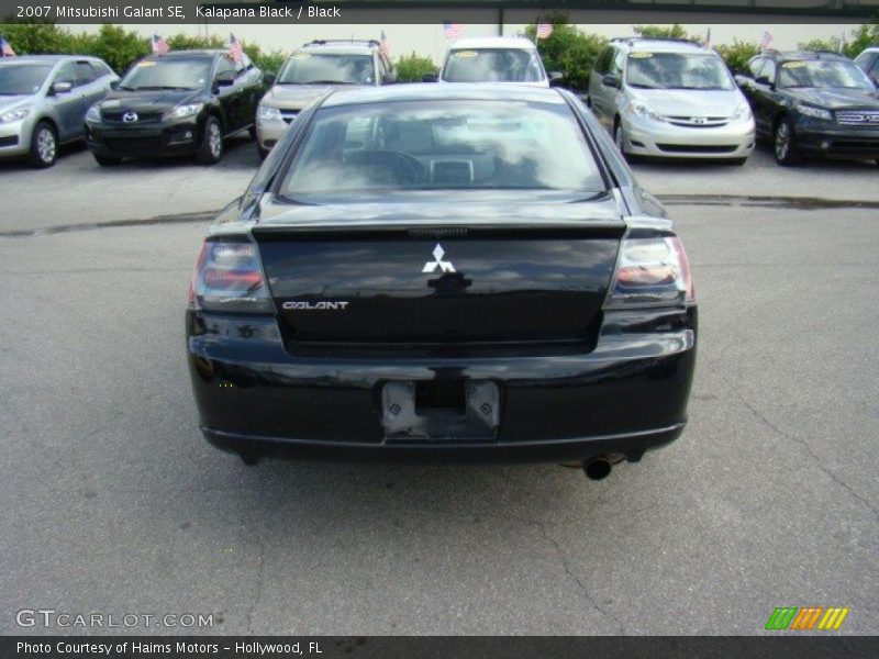 Kalapana Black / Black 2007 Mitsubishi Galant SE