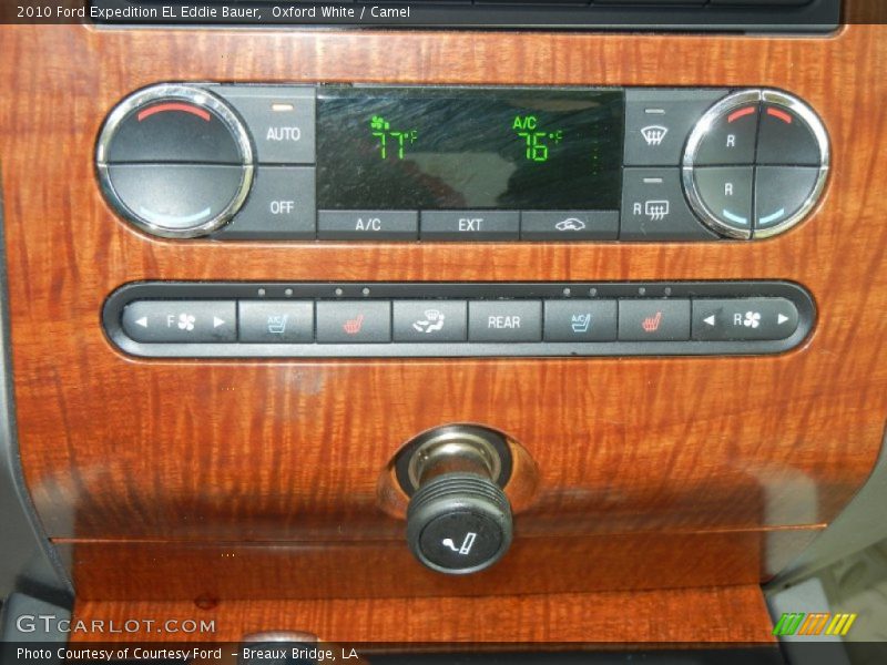 Controls of 2010 Expedition EL Eddie Bauer