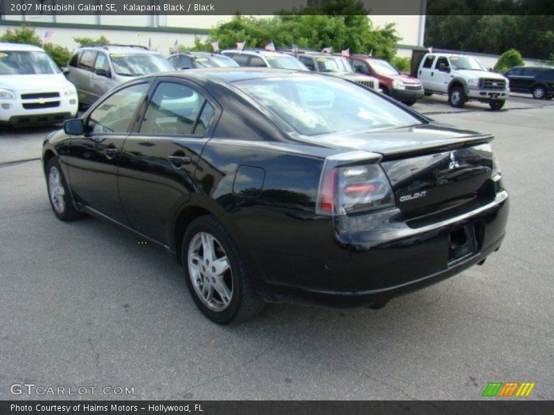 Kalapana Black / Black 2007 Mitsubishi Galant SE