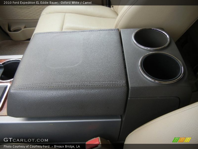 Oxford White / Camel 2010 Ford Expedition EL Eddie Bauer