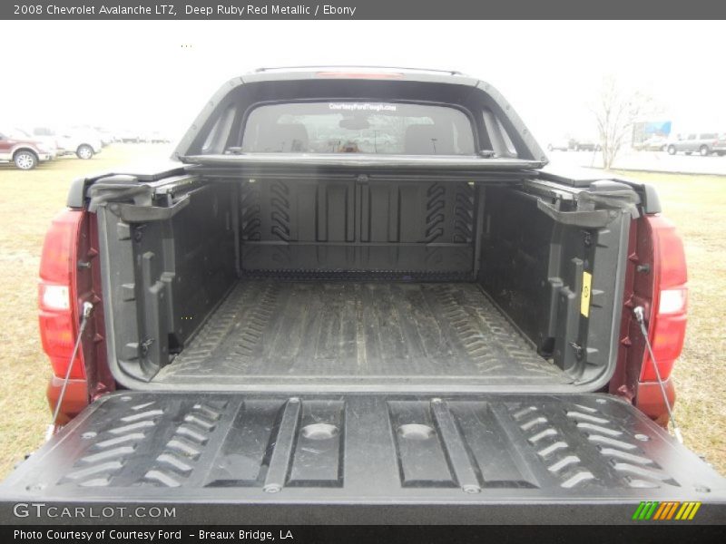 Deep Ruby Red Metallic / Ebony 2008 Chevrolet Avalanche LTZ