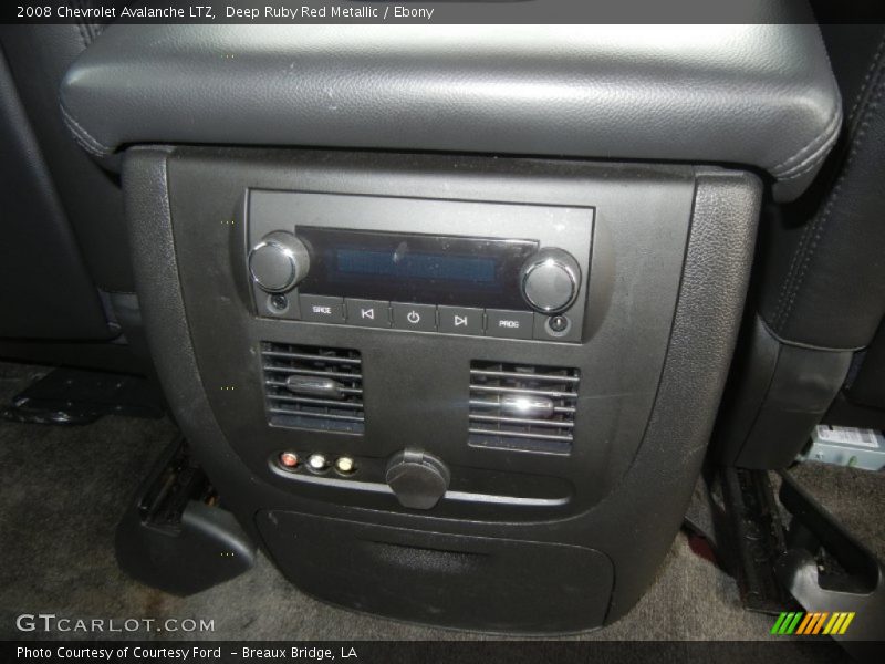 Deep Ruby Red Metallic / Ebony 2008 Chevrolet Avalanche LTZ