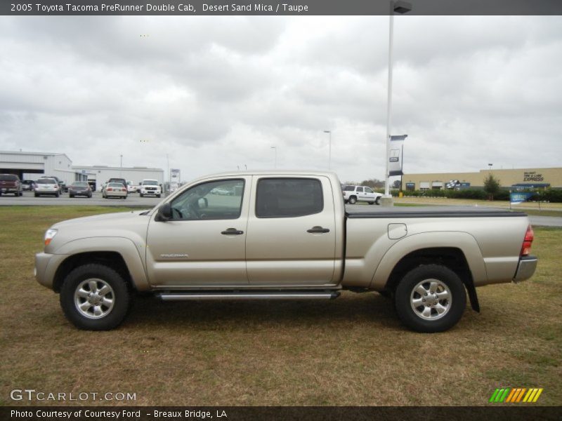 Desert Sand Mica / Taupe 2005 Toyota Tacoma PreRunner Double Cab