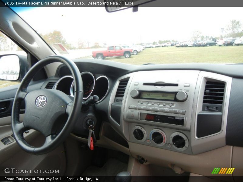 Desert Sand Mica / Taupe 2005 Toyota Tacoma PreRunner Double Cab